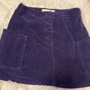 Corduroy Reformation skirt